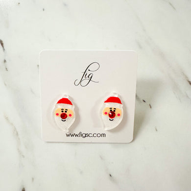 Santa Earrings