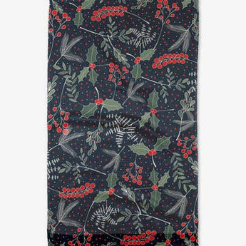 Geometry Kitchen Towel | Mistletoe Miracle