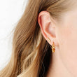 Diamond Bar Stud Earrings