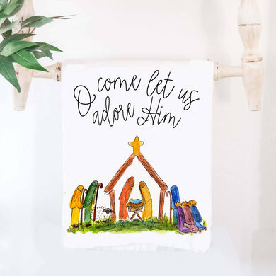 Nativity Towel