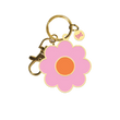 Key Charm | Pink Daisy