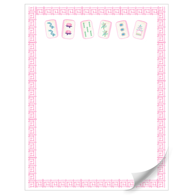 Bam Let's Mahj Notepad