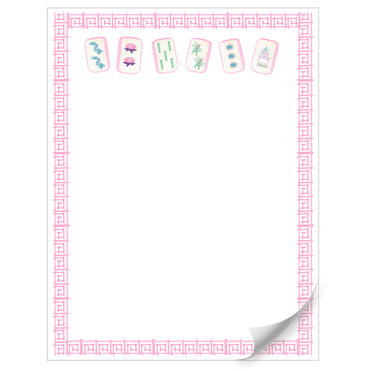 Bam Let's Mahj Notepad