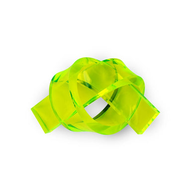 Acrylic Love Knot | Florescent Green