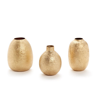 Golden Texture Vases