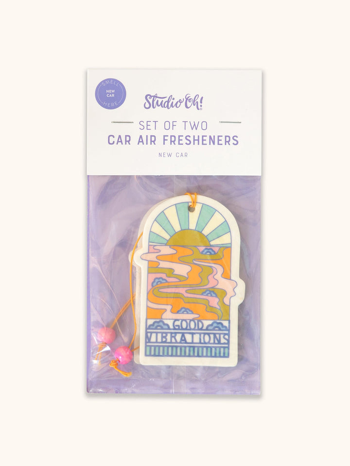 Car Air Freshener | Good Vibrations