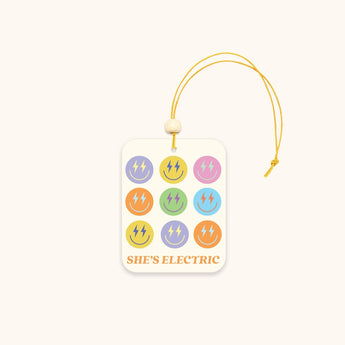 Car Air Freshener | She's Electric