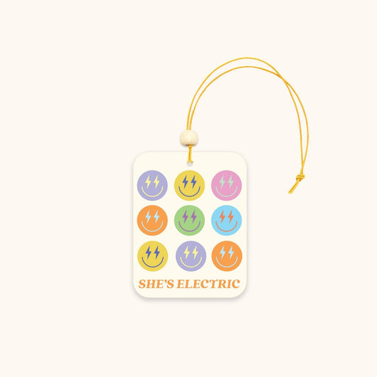 Car Air Freshener | She's Electric