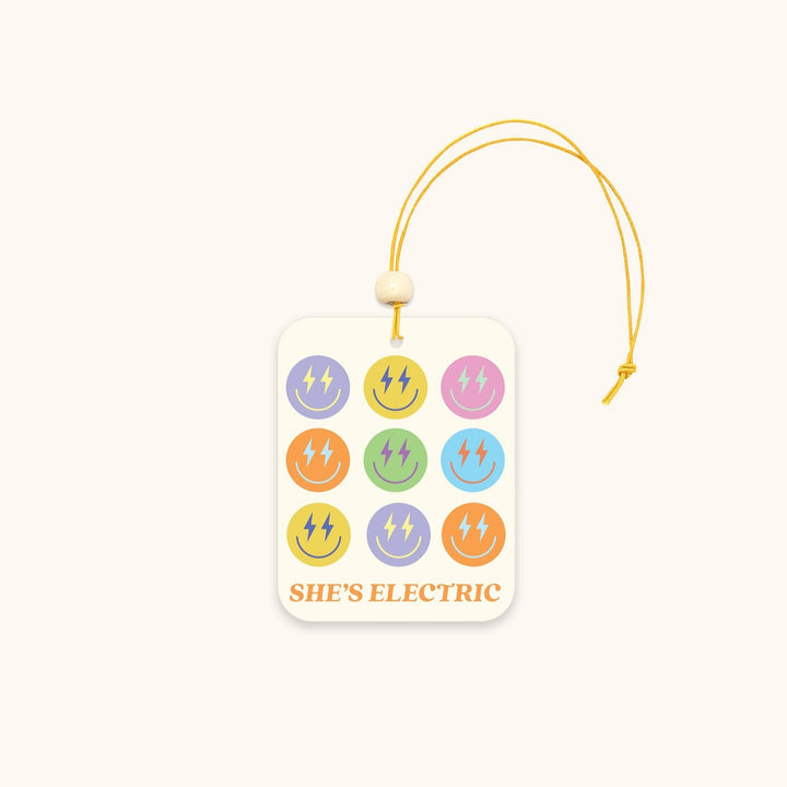 Car Air Freshener | She's Electric