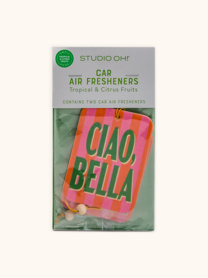 Car Air Freshener | Ciao, Bella