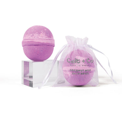 Coconut Milk Bath Bomb | Amethyst