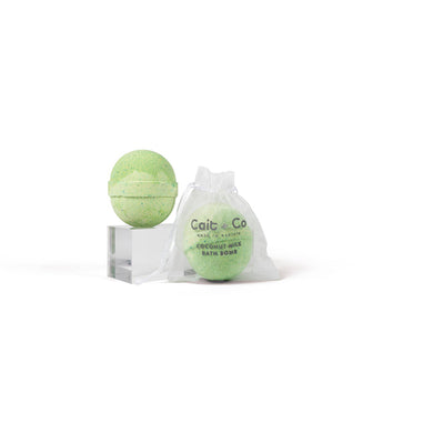 Coconut Milk Bath Bomb | Emerald