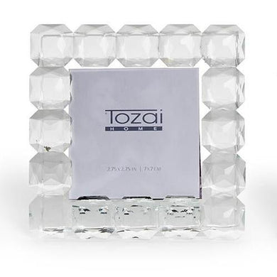 Brilliant Cut Crystal Frame | Asscher