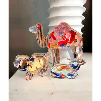 Acrylic Nativity Set | Animal Add-on Small