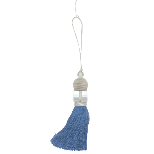 Acrylic Decorative Tassel • French Blue
