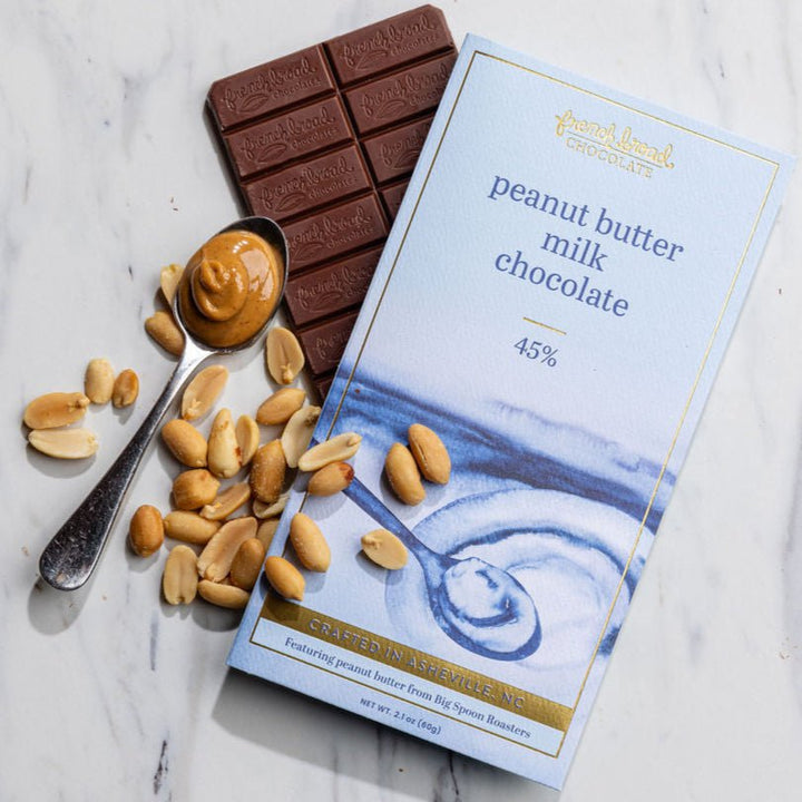 French Broad Chocolate | Peanut Butter Milk Chocolate