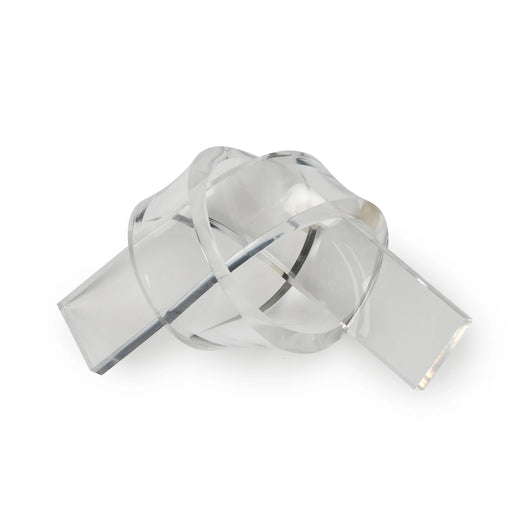 Acrylic Love Knot | Clear