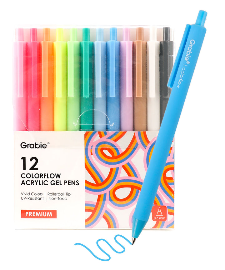 Retractable Colorflow Gel Pens