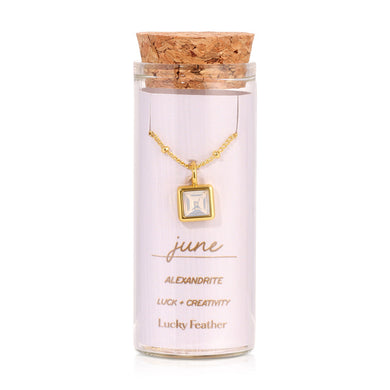 June Birthstone Necklace | Alexandrite