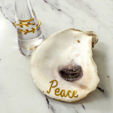 Oyster & Ring Set | Golden Vine