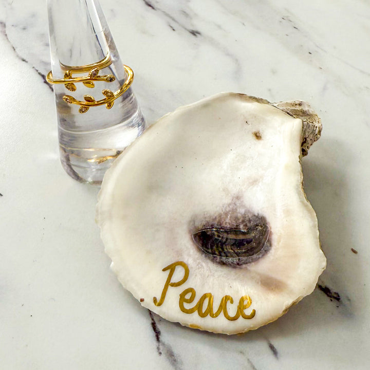 Oyster & Ring Set | Golden Vine
