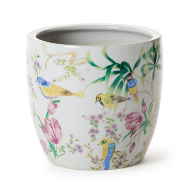 Bird & Blossom Chinoiserie Planter