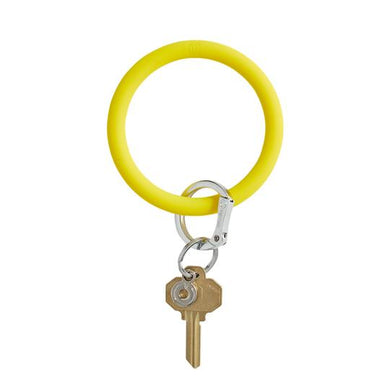 Big O Keyring Silicone | Yes Yellow