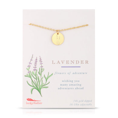 Botanical Necklace | Lavender