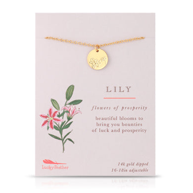 Botanical Necklace | Lily