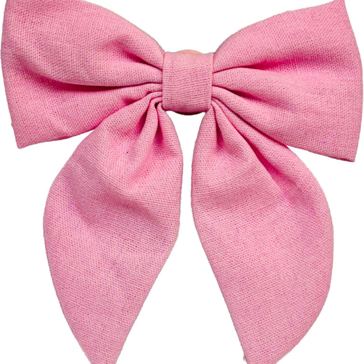 Beau Bottles Linen Bow | Pink