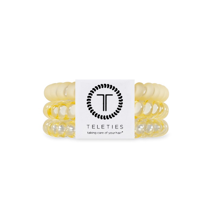 Teleties Small | Butter Yellow