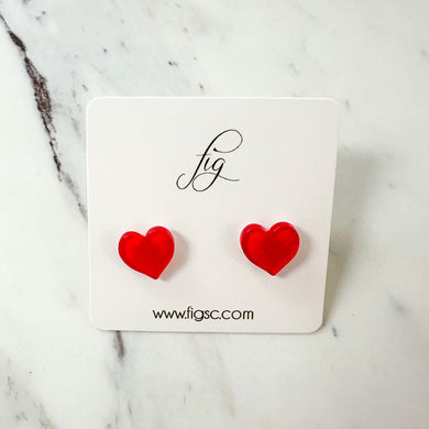 Be Mine Studs | Red