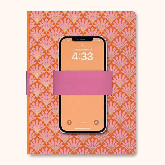 Phone Loop Notebook | Tropical Blooms