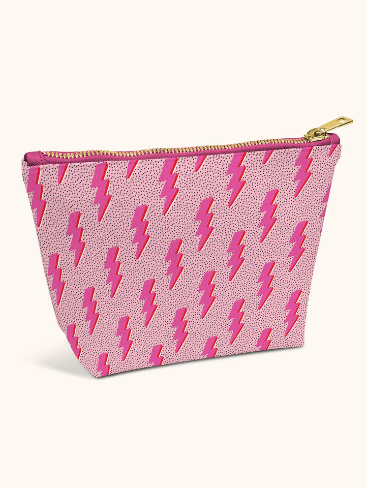 Charged Up Cosmetic Pouch