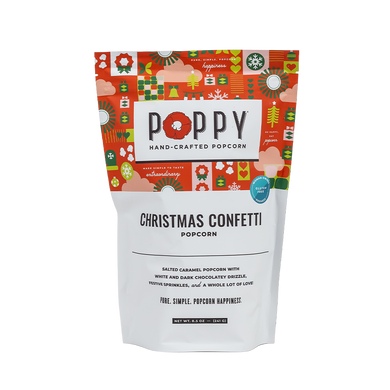 Poppy Holiday Popcorn | Christmas Confetti