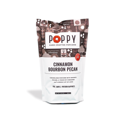 Poppy Popcorn | Cinnamon Bourbon Pecan