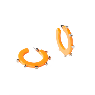 City Girl Hoop | Tangerine