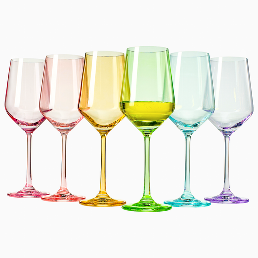 Sunset Wine Glasses | Set of 6