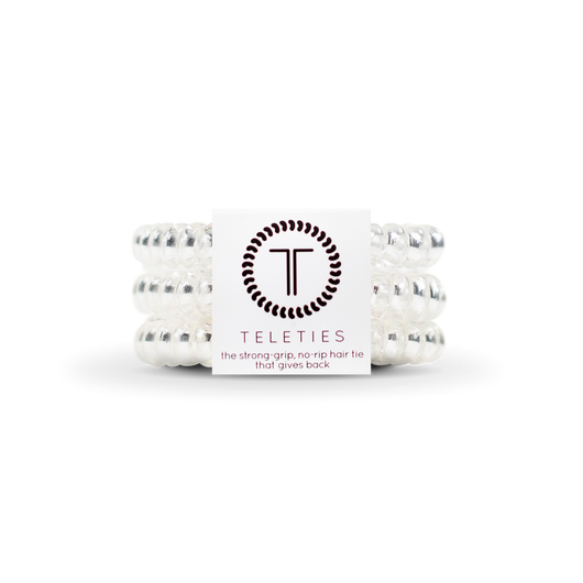 Teleties Small | Crystal Clear