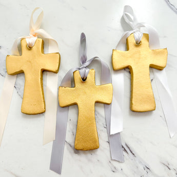 Gold Ornaments | Cross