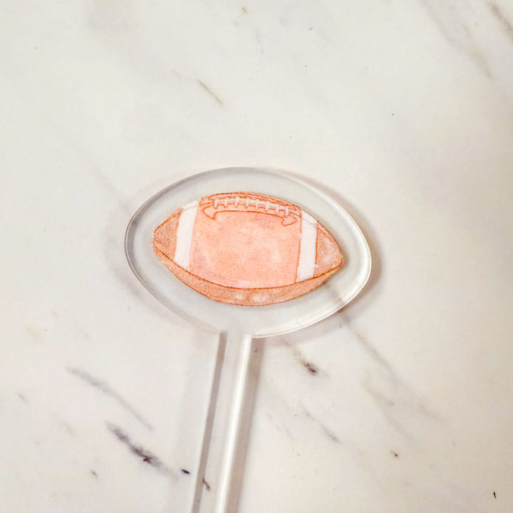 Football Stir Sticks | Set of 4