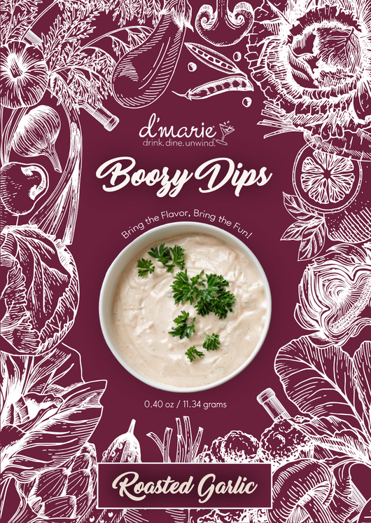Boozy Dips • Roasted Garlic
