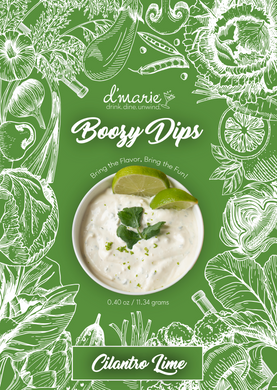 Boozy Dips • Cilantro Lime