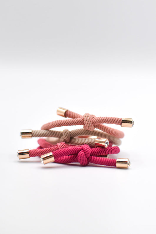 Hair Tie Set | Pink