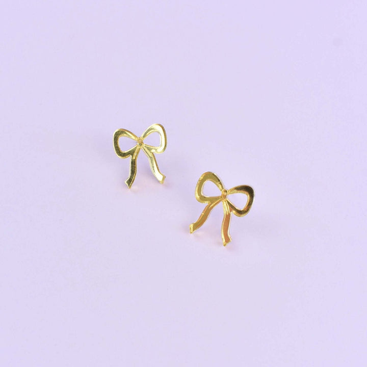 Bow Studs | Gold