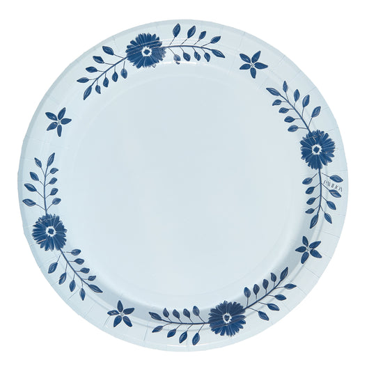 Daisy Josephine Dinner Plates • Sky & Navy