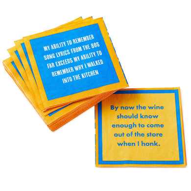 Drinks on Me Napkin | Song Lyrics