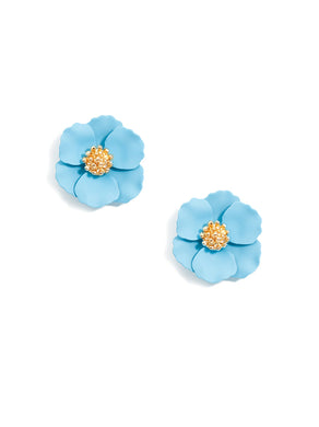 Petunia Studs | Sky Blue