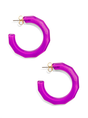 Robin Hoops | Purple