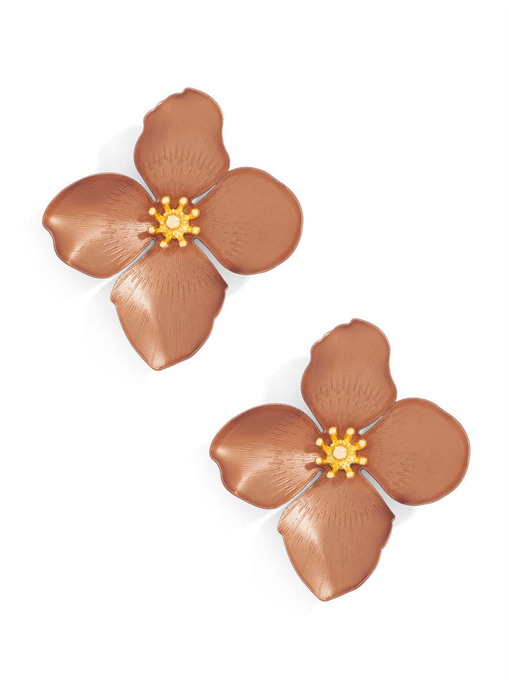 Greta Earrings | Copper